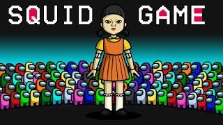 Among Us SQUID GAME, but with 100 PLAYERS