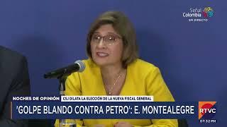 Montealegre alerta sobre un ‘golpe blando’ contra el presidente Petro