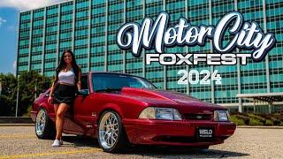 The MOST Foxbody Mustangs in one place EVER! Motor City Foxfest 2024