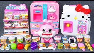 126 Minutes Satisfying Unboxing Cute Pink Hello Kitty Smart Refrigerator Review | Tiny Toys Unboxing