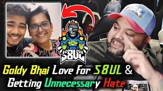 Goldy Bhai Serious Reply SouL & Scout Fans on Hate l Scout Live Message To Goldy Bhai️