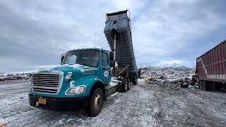 Running an End Dump-Rotten Alaskan Fish