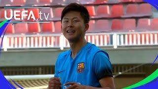 Barcelona prospect Seungwoo Lee's last-minute winner!