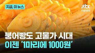 더 오른 붕어빵...이젠 '1마리 1000원'｜지금 이 뉴스