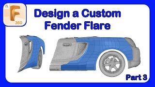 Design a Fender Flare in Fusion 360 - Designing an Over Fender - Part 1 #Fusion360 #CarDesign
