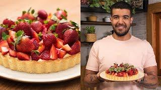 TORTA DE MORANGO SEM AÇÚCAR | Receitas Low Carb | Léo Santos