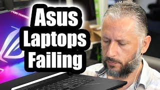 High End Asus Laptops are failing. Expensive G733Z Scar No Power Repair