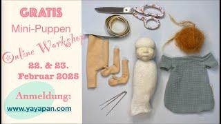   Gratis Online Mini-Puppen Workshop 2025   JETZT ANMELDEN!