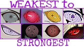 8 Rinnegan Forms | WEAKEST TO STRONGEST