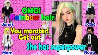 ️ TEXT TO SPEECH  My Evil Mom Kicked Me Out Of The House Because Of My Hair Color  Roblox Story