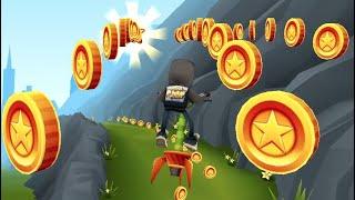 Subway Surfers No Coins on a Pogo Stick