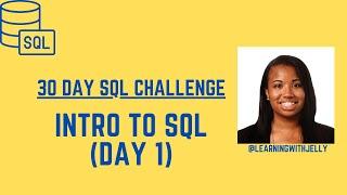 Intro to SQL:  SQL 30 Day Challenge Day 1