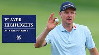 Justin Rose Shoots Brilliant 7-Under 64 | Round 3 Highlights | 2024 PGA Championship