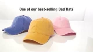 OTTO Cap 18-202 - OTTO's Best Selling Garment Washed Pigment Dyed 6 Panel Dad Hat