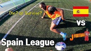 Bloody battle.. I Played the Spain 7vs7 first division in Spain's football team