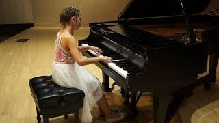 HONORABLE MENTION:2019 US New Star Piano Competition GROUP IV: Alexandra Platon  Piece I
