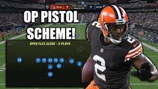 Pistol open flex close SCHEME Madden 24