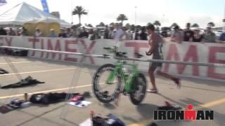 IM70.3 Texas: TJ Tollakson and Bryan Rhodes T2