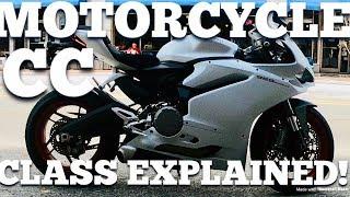 Motorcycle CC Classes Explained!!