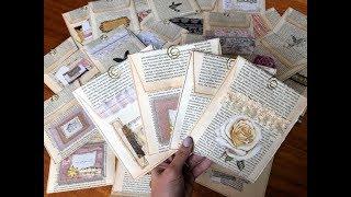 DIY Recycled Book Page Pouches (SO EASY AND QUICK!) | Tutorial