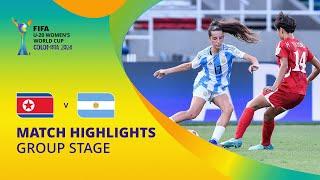 Korea DPR v Argentina | FIFA U-20 Women's World Cup Colombia 2024 | Match Highlights