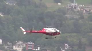 Helico AS 350B3 Ecureuil HB-ZNA Air Glaciers- Sion airport -Valais - Switzerland  22.07.2018