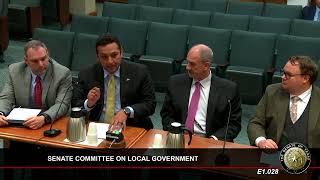 TPPF's James Quintero testifies on SB 1024 in Texas Senate Committee on Local Government