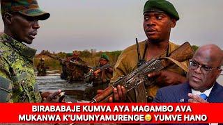 IBAZE KUMVA UMUNYAMURENGE AVUGAKO NTA FDLR ZIRI MU RURAMBO AHUBWO ARI RDF INGABO Z'URWANDA