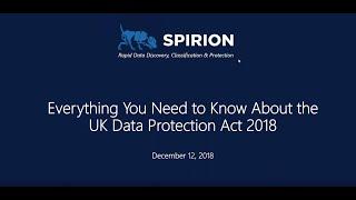 Everything You Need to Know About the UK Data Protection Act 2018