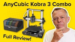 AnyCubic Kobra 3 Combo Full Review!