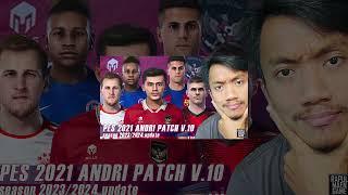 PES21 ANDRI PATCH 10 INSTALL