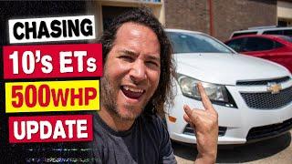 Chasing 10's and 500whp | Fuel and PCV Upgrades | Chevy Cruze 1.8 Project Turdbo Update | Ebay Turbo