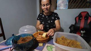 DOCE DE MAMÃO COM LEITE  E COCO + ALMOÇO SIMPLES