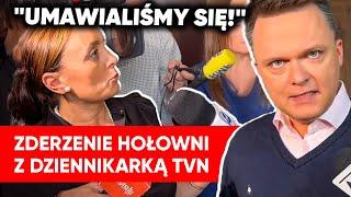 "Wyrzuciła" ją straż marszałkowska. Hołownia starł się z dziennikarką TVN