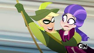 Zee Zatara and Oliver Queen Moments | DC Super Hero Girls