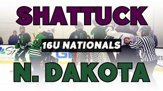 SHATTUCK ST MARY VS TEAM NORTH DAKOTA | 16U USA HOCKEY NATIONALS | Clanko Media 2023 | [4K]