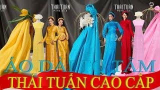 Vải áo dài Lụa Tơ Tằm cao cấp Thái Tuấn đẹp sang của giới quý tộcVải Áo Dài S