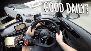 2018 Audi RS5 2.9L TipTronic Quattro Auto DRIVING POV