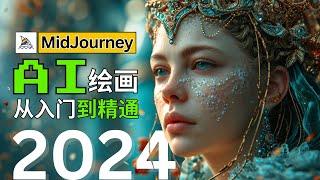 【AI入门2024必看】Midjourney20个技巧，带你从入门到精通AI绘画 