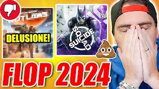 FLOP 5 VIDEOGIOCHI DELUDENTI 2024 (PEGGIORI)