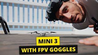 DJI MINI 3 PRO with FPV Goggles 2 (Without the Motion Controller)