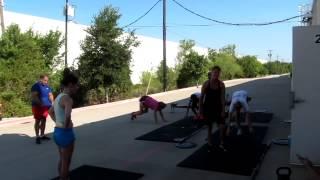 Burpees at Crossfit Bolt.MOV