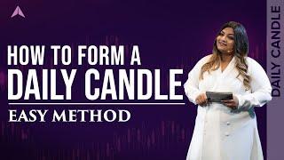 How To Form A Daily Candle | Stock Market For Beginners | Candlestick Pattern | Technical Analysis