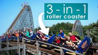 The world's best 3-in-1 roller coaster - the unique history of The Voyage