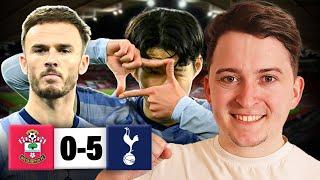 James Maddison & Son Heung-min Incredible! Finally A Win!! Tottenham 5-0 Southampton!