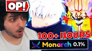 I Spent 100+ HOURS Becoming OVERPOWERED in Roblox Anime Royale!