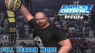 WWE SmackDown! Here Comes The Pain - Full Season Mode w/ Stone Cold Steve Austin (PlayStation 2)