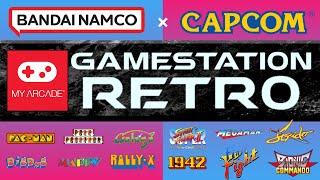 The Gamestation Retro Line | My Arcade Brings CAPCOM & BANDAI NAMCO Together!