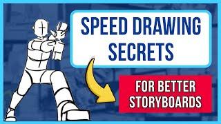 Speed Drawing Secrets For Better Storyboards in Photoshop