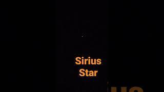 Sirius brightest star through my telescope